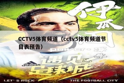 CCTV5体育频道（cctv5体育频道节目表预告）